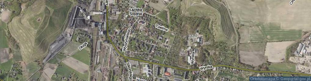 Zdjęcie satelitarne Lipowa ul.